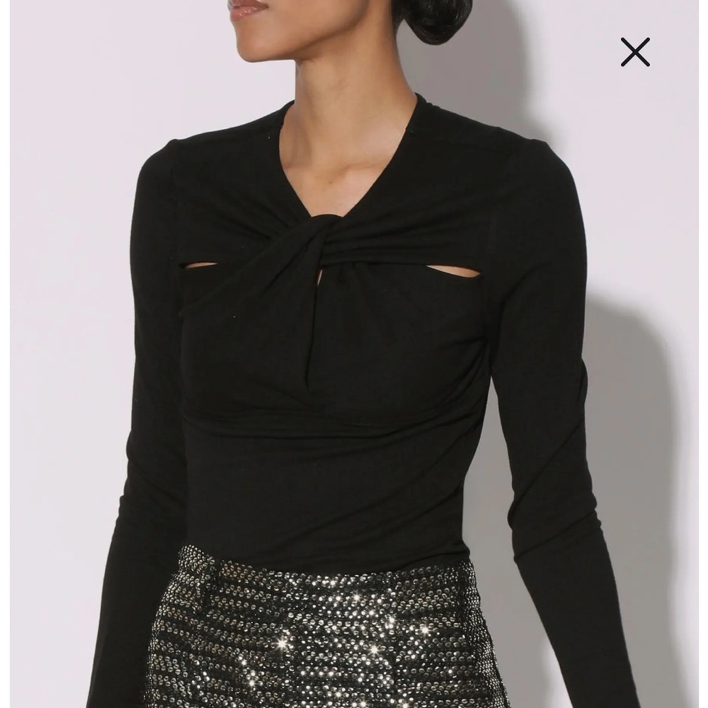 Corinne Cutout Twist Top